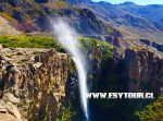 Day Tour Maule termas Cascada Invertida