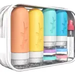 Set Botella De Viaje Dispensadora 18 Contenedores